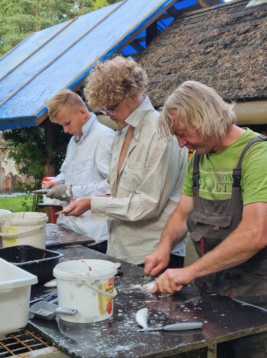 Rääbise soolamine Rannapungerjal Pärnaõue Pererestos