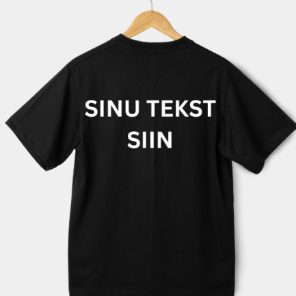 Oma tekstiga T-särk - kujunda ise isikupärane kingitus