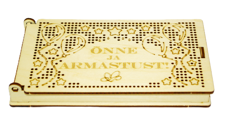 Kinkekaardi "ümbrik" šokolaadiga - Image 3